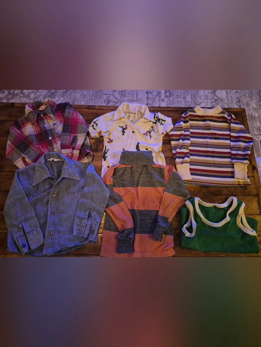 Vintage Boys 3T Kids Mixed Tops Lot